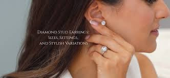 14K Yellow Gold Diamond Stud Earrings, 1 ctw – 4-Prong Setting