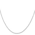 Sterling Silver Box Chain Necklace 20" | .6mm | 925 Silver