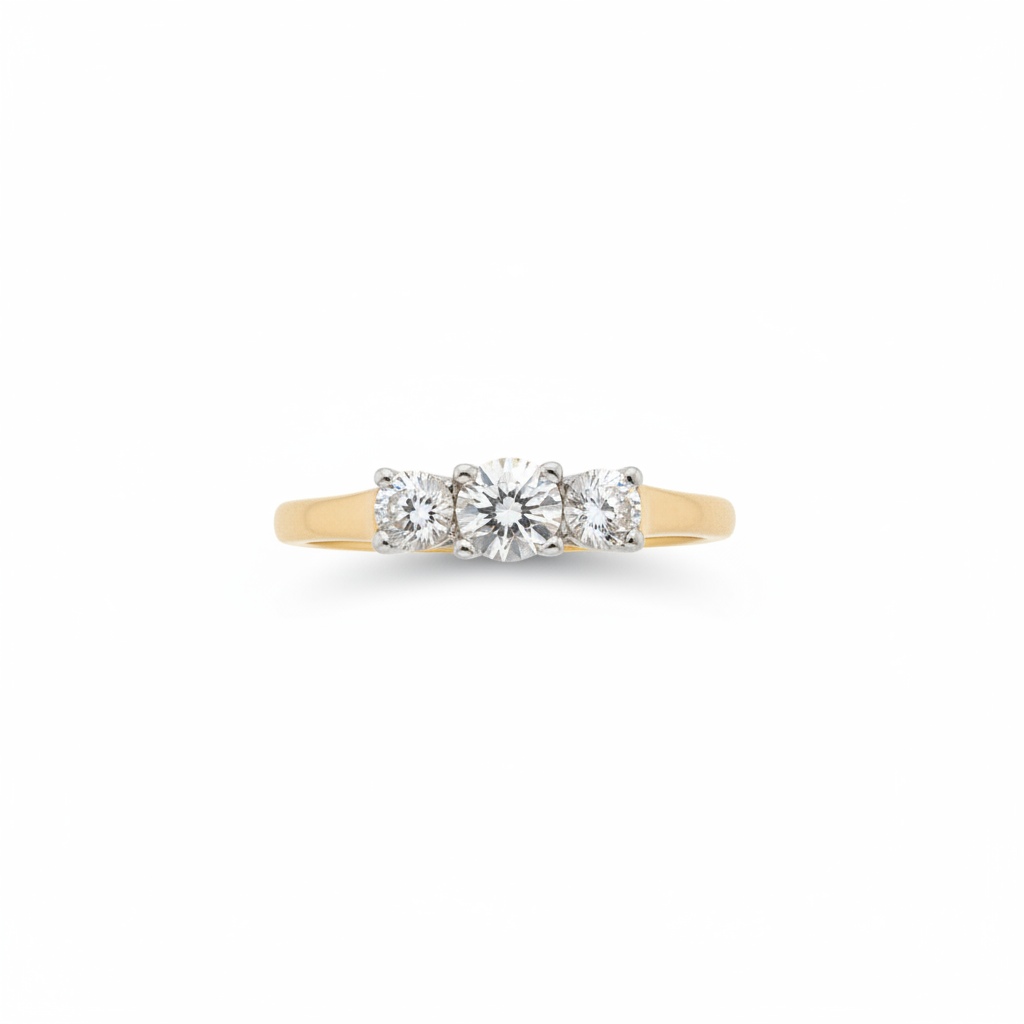 Jewelry item on clean white background