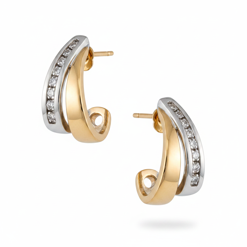 Jewelry item on clean white background