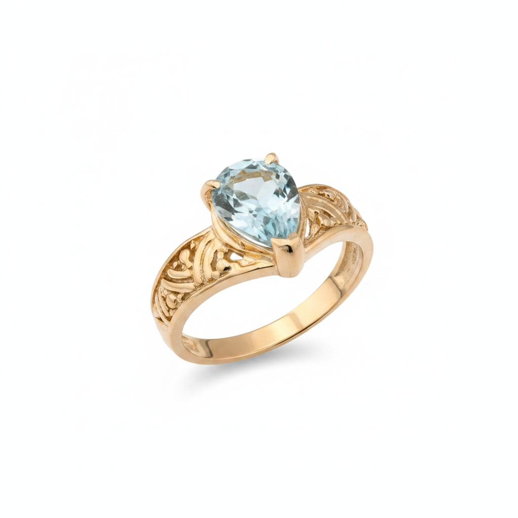Jewelry item on clean white background