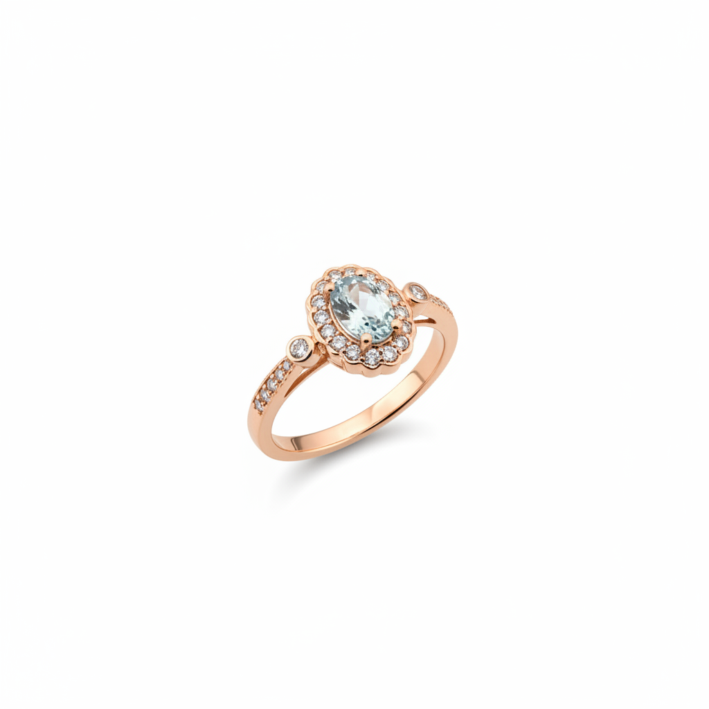 Jewelry item on clean white background